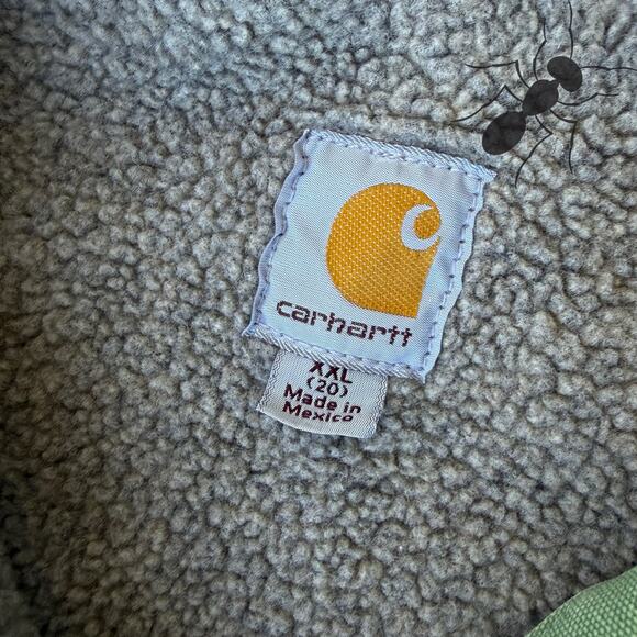 Vintage Y2K Carhartt WOMENS WV001 green work wear vest - Picture 5 of 5